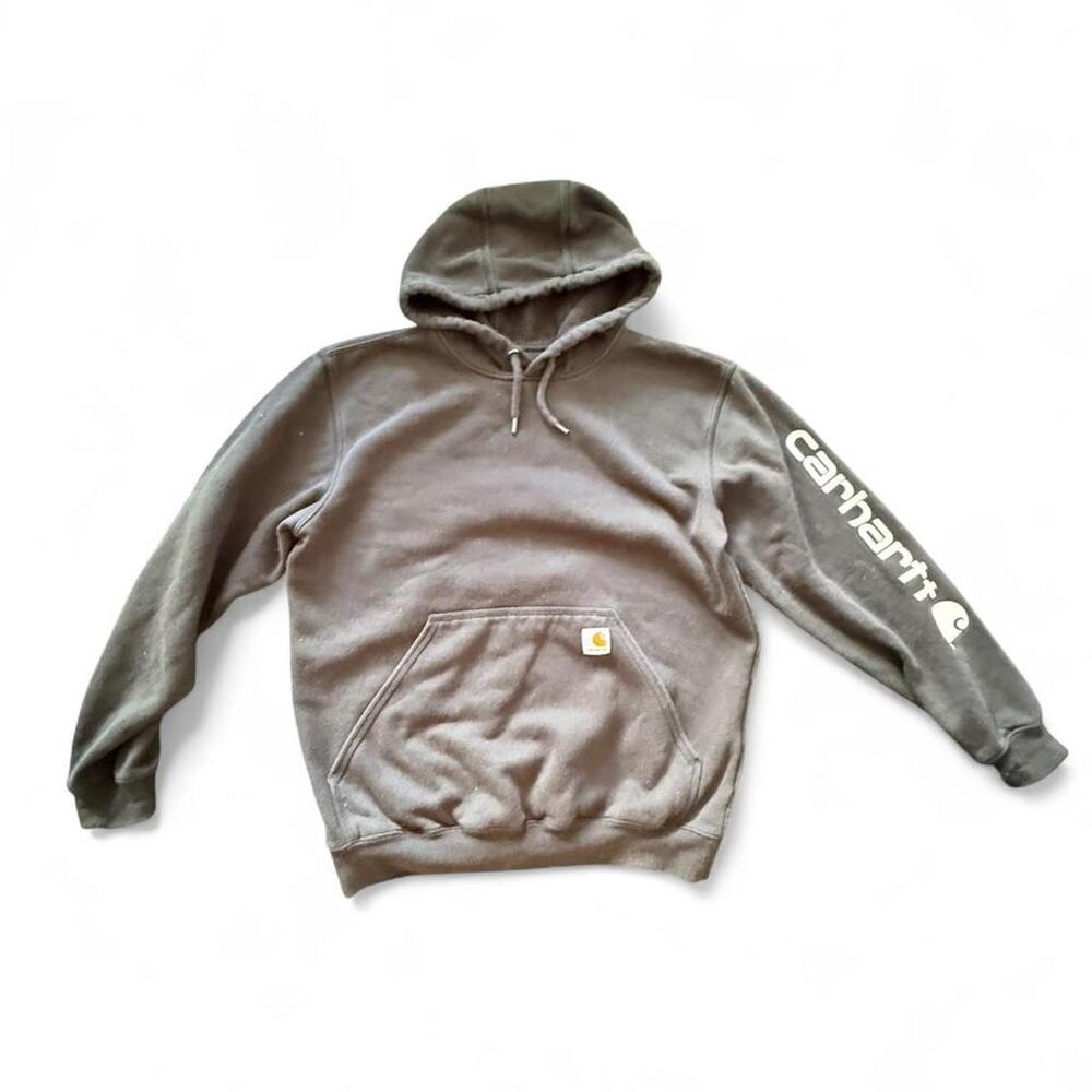 Carhartt hoodie black in size